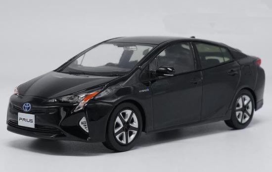 Diecast Toyota Prius Model 1:30 Scale Black / Yellow