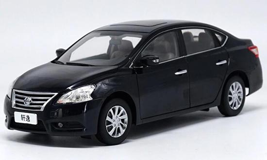 Diecast Nissan Sylphy Model 1:18 Scale Brown / Deep Blue