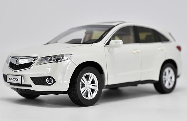 Diecast Acura RDX Model 1:18 Scale Wine Red / White / Blue