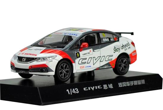 Diecast Honda Civic Model NO.9 1:43 Scale