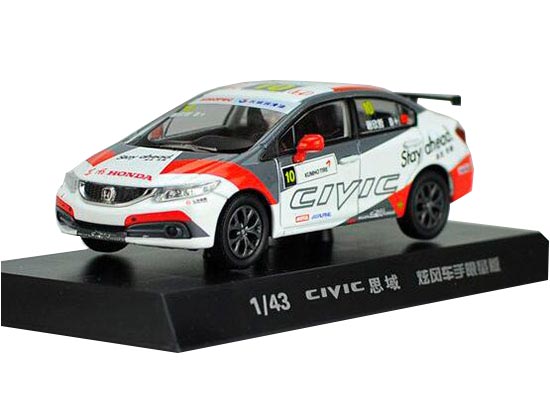 Diecast Honda Civic Car Model 1:43 Scale NO.10