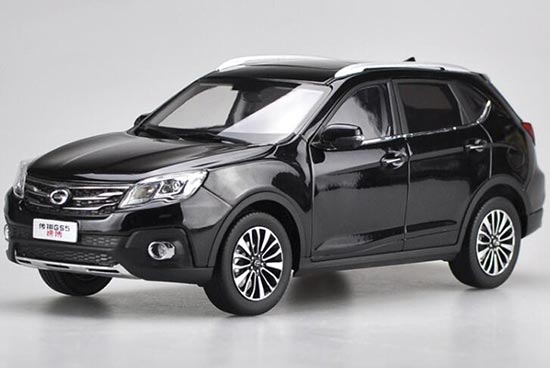 Diecast Trumpchi GS5 Super SUV Model 1:18 Scale Black / White