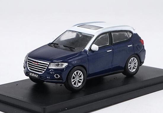 Diecast Haval H2 SUV Model Red / Blue / Brown 1:64 Scale
