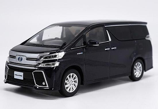 Diecast Toyota Vellfire Model 1:30 White / Gray / Black / Blue