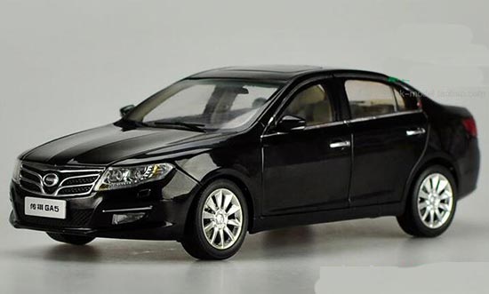 Diecast Trumpchi New GA5 Model 1:18 Scale Black