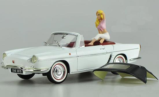 Diecast Renault Car Model 1:18 Scale White By NOREV