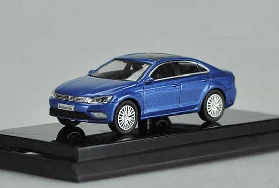 Diecast Volkswagen Lamando Model 1:64 Scale Blue