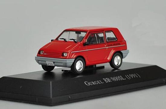 Diecast 1991 Gurgel BR-800SL Model 1:43 Scale Red By IXO