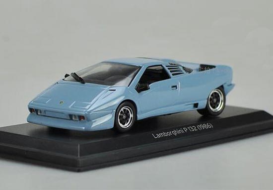 Diecast 1986 Lamborghini P132 Model 1:43 Scale Blue By IXO