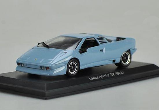 Diecast 1986 Lamborghini P132 Model 1:43 Scale Blue By IXO