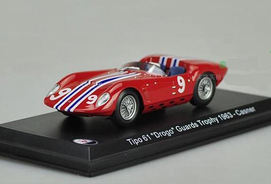 Diecast Maserati Tipo 61 Model 1:43 Scale Red By IXO