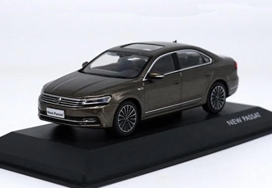 Diecast Volkswagen New Passat Model 1:43 Scale Black / Brown