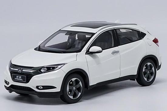 Diecast Honda Vezel Model 1:18 Scale White