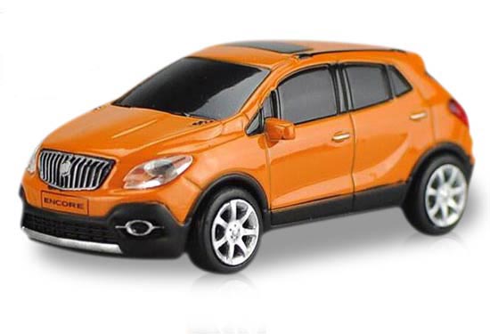 Diecast Buick Encore Model 1:87 Scale Red / White / Orange