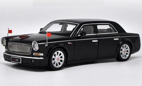 Diecast Hongqi L5 Limousine Model 1:18 Scale Black