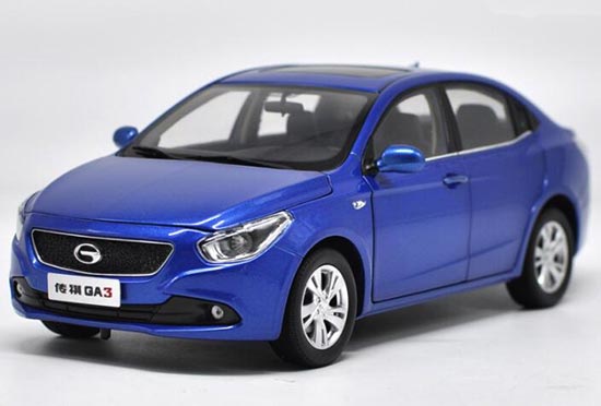 Diecast Trumpchi GA3 Model 1:18 Scale Red / Blue