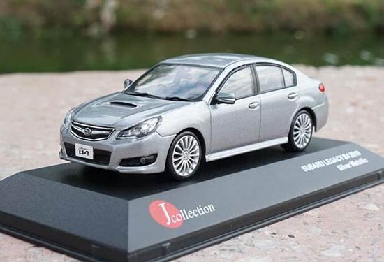 Diecast 2010 Subaru Legacy B4 Model Silver 1:43 By J-Collection