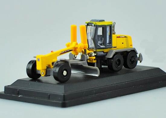 Diecast XCMG RG215 Motor Grader Model 1:87 Scale Yellow