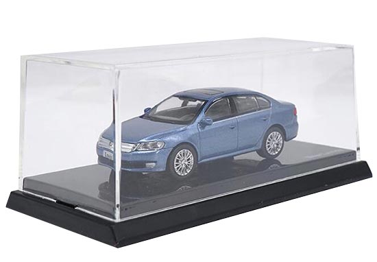 Diecast Volkswagen New Lavida Model Blue 1:64 Scale