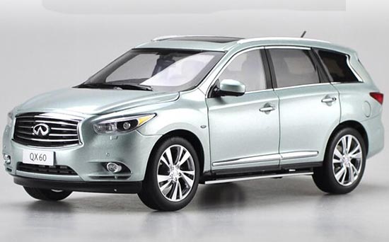 Diecast Infiniti QX60 SUV Model Blue 1:18 Scale