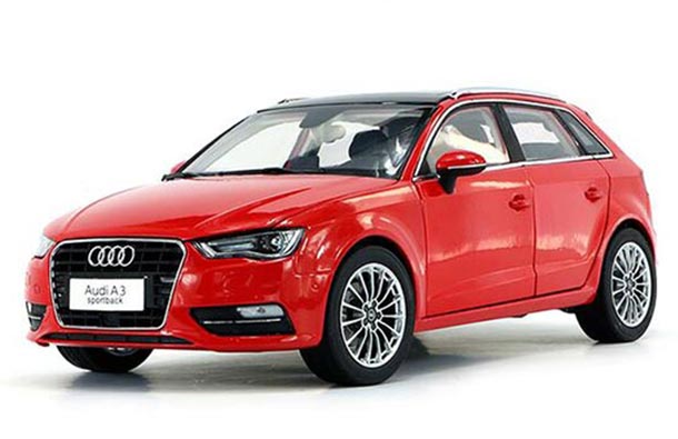 Diecast Audi A3 Sportback Model 1:18 Scale