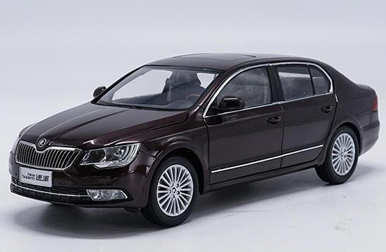 Diecast Skoda Superb Model 1:18 Golden /Brown / Wine Red /Black