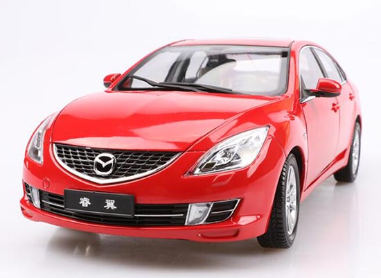 Diecast Mazda 6 Model 1:18 Scale Red