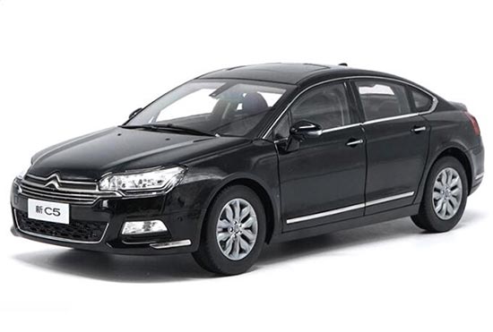 Diecast Citroen C5 Model Black 1:18 Scale