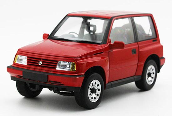 Diecast Suzuki Vitara Escudo Model DORLOP 1:18 White /Red /Gray