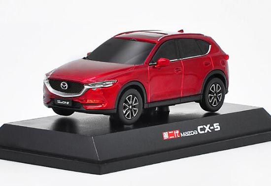 ABS 2018 Mazda CX-5 Model 1:43 Scale Red / Gray