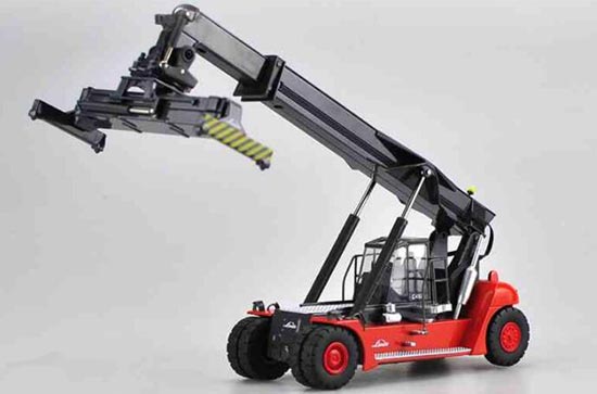 Diecast Linde C4531 Reach Stacker Model 1:50 Scale Red
