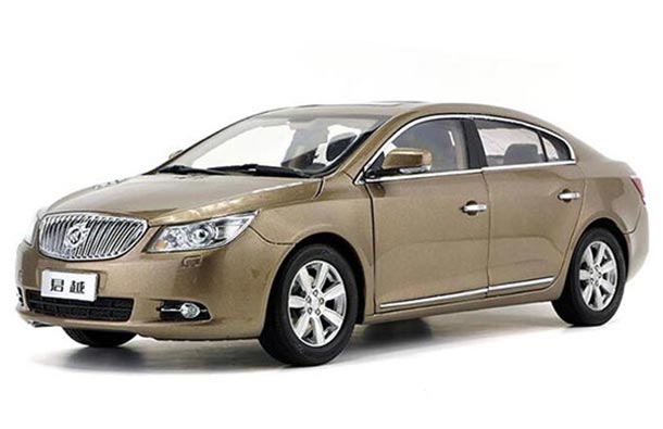 Diecast Buick LaCrosse Model 1:18 Black / Gray / Golden /Blue