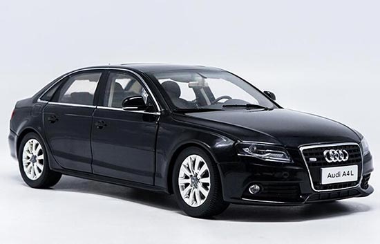 Diecast Audi A4 Model 1:18 Scale Black