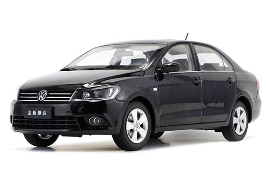 Diecast Volkswagen New Jetta Model 1:18 Scale Black / White