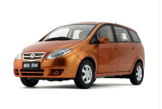 Diecast Land Wind Fengshang MPV Model 1:18 Scale Orange