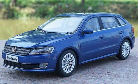 Diecast Volkswagen Gran Lavida Model 1:18 Scale Blue