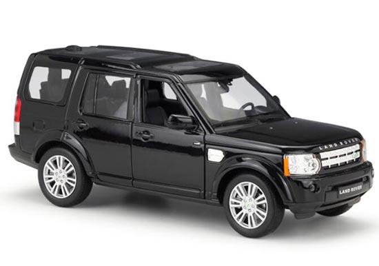 Diecast Land Rover Discovery 4 Model 1:24 Black /White By Welly