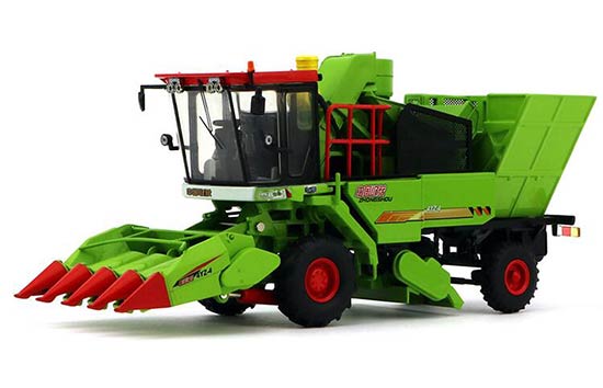 Diecast Zhongshou 4YZ-4 Combine Harvester Model 1:48 Green