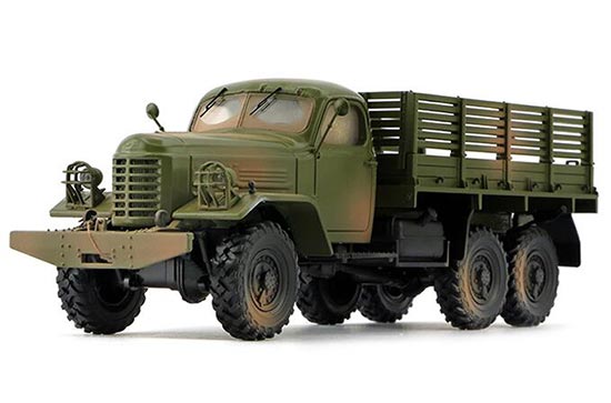 Diecast FAW CA-30A Army Truck Model Muddy Army Green 1:43 Scale