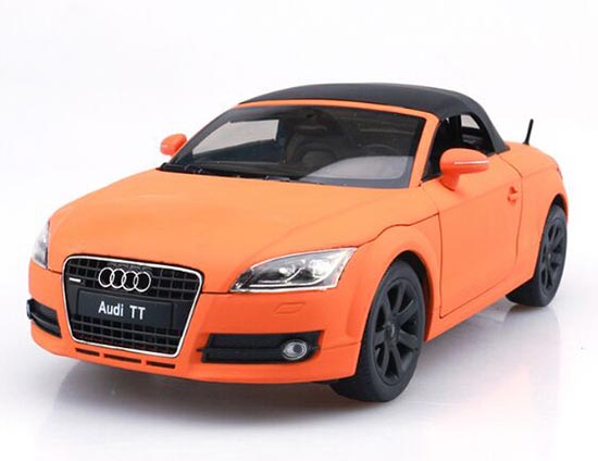 Diecast Audi TT Model 1:18 Black /White /Yellow /Gray /Orange