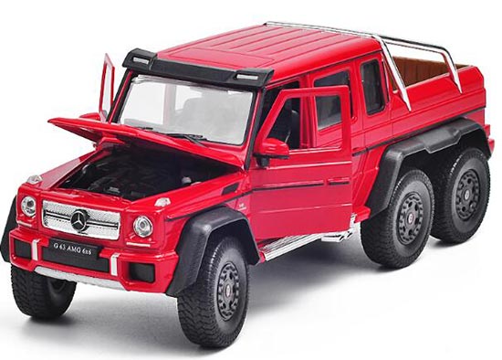 Diecast Mercedes Benz G63 AMG Pickup Truck Model 1:24 By Welly
