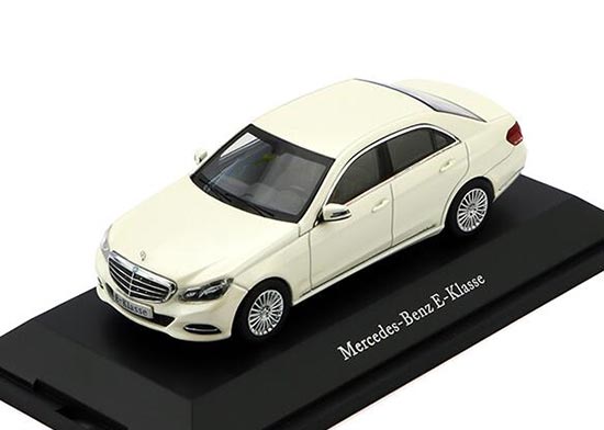 Diecast Mercedes Benz E-Class Model 1:43 Scale Creamy White