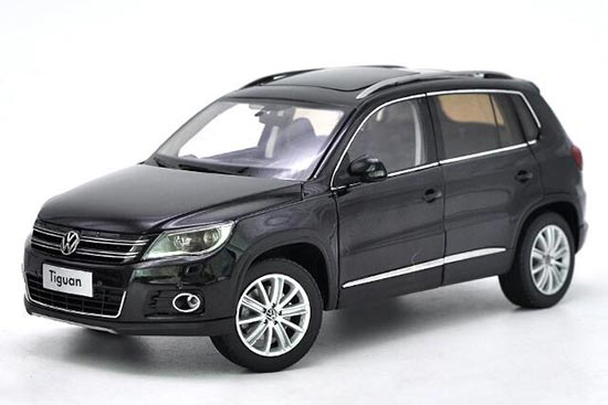 Diecast Volkswagen Tiguan SUV Model 1:18 Scale Black