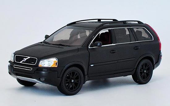 Diecast Volvo XC90 V8 SUV Model 1:18 Gray / Black By Welly