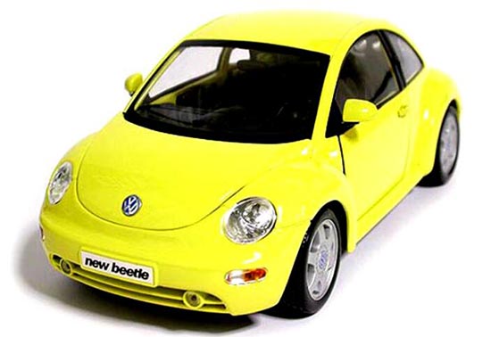 Diecast Volkswagen New Beetle Model 1:18 Scale By Maisto