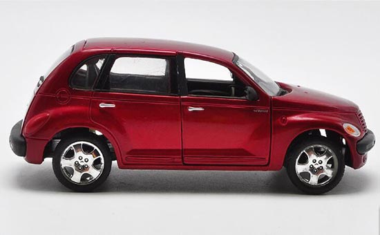 Diecast Chrysler Pt Cruiser Model Wine Red 124 Scale By Maisto Vb2a362