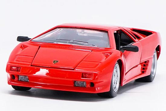Diecast Lamborghini Diablo Model 1:24 Scale Red By Maisto