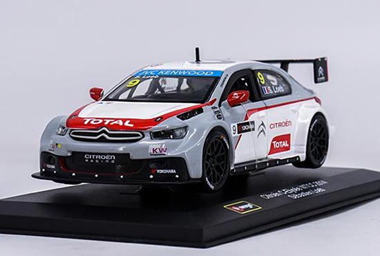 Diecast 2014 Citroen Elysee WTCC Model 1:32 Scale By Bburago