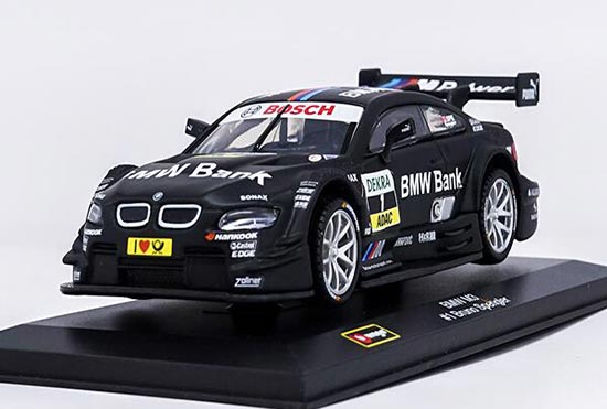 Diecast BMW M3 Model Black 1:32 Scale By Bburago