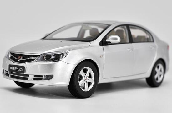 Diecast Roewe 350 Model 1:16 Scale Silver